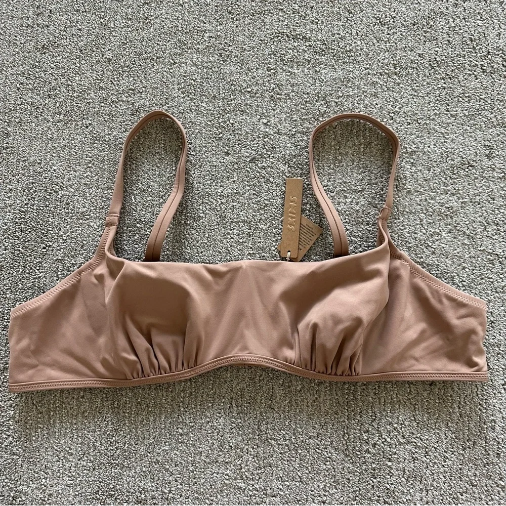 SKIMS‎ Shaping Swim Ruched Underwire Bikini Top Sienna 4XL (BT-SCP-2759)